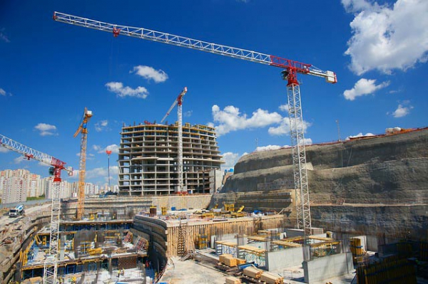 Edificio in costruzione