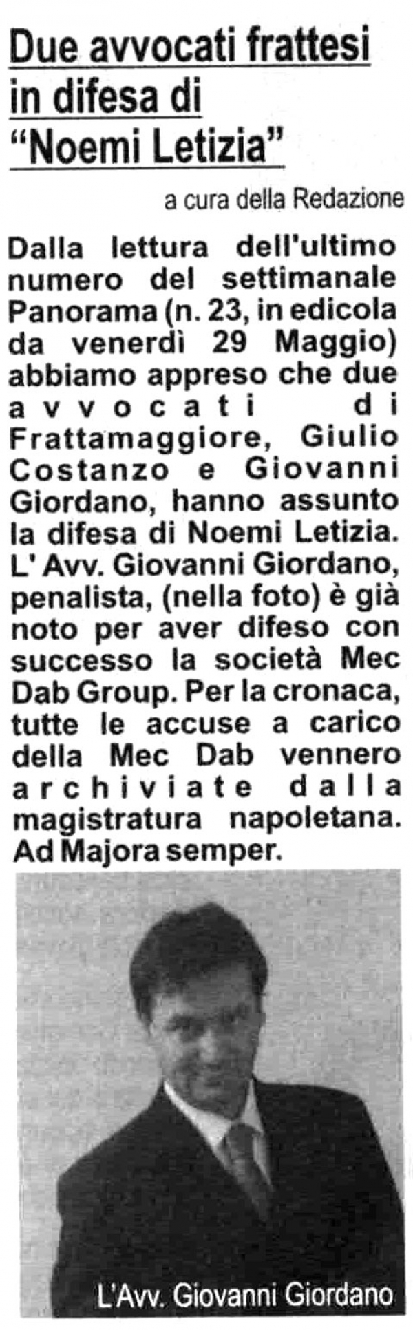 Caso Noemi Letizia